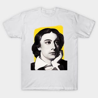 English Poet John Keats illustration T-Shirt